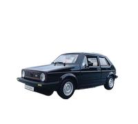 1:24 para Volkswagen 1979 Golf GTI MK1 Modelo De Coche De Aleación De Simulación Coleccionable Miniaturas De Automoción(Black)