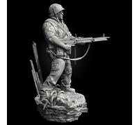 1/24 Vietnam US Soldier Resin Model Kit Kit de Resina de Soldado sin Pintar y sin Montar //I2S4O3