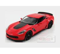 2017 Chevrolet Corvette C7 Z06 Rojo 1:24 Welly 24085