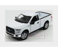 2015 Ford F-150 Regular Cab Pickup Blanco 1:24 Welly 24063