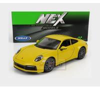 1:24 WELLY Porsche 911 992 Carrera 4S Coupe 2020 Yellow WE24099Y
