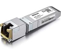 1.25/2.5/5/10G-T SFP+ es RJ45 CAT.6a Transceptor de cobre, módulo Ethernet SFP Auto-Negotiation, hasta 30 metros, para Ubiquiti