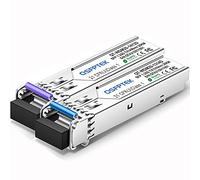 1,25 g BIDI SFP 20 km Tx1490 / Rx1310nm DDM LC WDM transceptor ampliamente compatible de fibra óptica, hasta 20 km -10 pares
