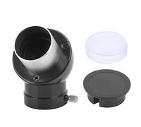 1.25 Pulgadas Espejo Dieléctrico De 45 Grados Diagonal Totalmente Metálico, Adaptador Diagonal Prisma De Espejo Diagonal Y Telescopio Astronómico Refractor Con Cubierta Antipolvo, Que Hace Que Su Imag