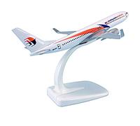 1 260 16cm Modelo de avión ABS y Aviones aleación Boeing B737-800 para el Malaysia Airlines Juego de Pasatiempos en Miniatura