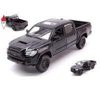 Maisto 2023 Toyota Tacoma TRD Pro camioneta camioneta Negra metálica con Techo corredizo edición Especial Serie 1/27 Modelo Fundido a Troquel