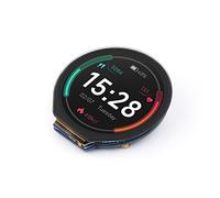 1.28 Pulgadas LCD Táctil Módulo de Pantalla, 240×240 Resolución Pantalla Redonda LCD IPS, 65K Colores, Comunicación SPI y I2C, Soporta Raspberry Pi/Raspberry Pi Pico/Arduino/STM32