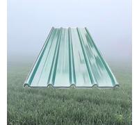 1.2mm Hojas De Techo Corrugado,3/5/7/8/10/13/15pcs Planchas Transparentes Tejados,Paneles Para Tejado Resistentes Al Impacto,FRP Con Resistencia A Los Rayos UV (0.9×1.4m,5pcs)