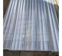1.2mm Panel Para Tejado Transparente,3/5/6/8/10/13/15pcs Paneles Para Tejado Resistentes Al Impacto,Placa De Iluminación Natural De Fibra De Vidrio,Placa Ondulada Anti-UV (0.9×0.9m,5pcs)