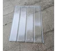 1.2mm Paneles Para Tejado,Placa De Iluminación Natural FRP De Protección UV,Chapa Ondulada Para Invernaderos Prueba De Lluvia,Lámina Techo Aislante,Para Uso En Exteriores (0.9×1m,1pcs)