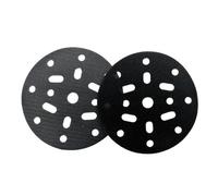 1/2pcs 6 Inch 150mm Interface Pad Protection Disc 17-Holes Soft Sponge Interface Pad for Sander Backing Pads Buffer Power Tools(2pcs)