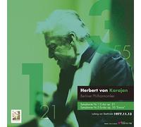 ベートーヴェン : 交響曲 第1番 & 第3番 「英雄」 (Ludwig van Beethoven : Symphonie Nr.1 C-dur op.21 | Symphonie Nr.3 Es-dur op.55 ''Eroica'' / Herbert von Karajan & Berliner Philharmoniker) (1977.11.13 Tokyo) (Live) (2LP) [Limited Edition] [Analog]