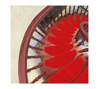 1/3/10 Piezas de alfombras Antideslizantes for escalones, Autoadhesivas, for escaleras, Textiles for el hogar, Seguridad, silenciosas, for Interiores(Red,3 pcs)