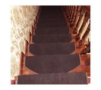1/3/10 Piezas de alfombras Antideslizantes for escalones, Autoadhesivas, for escaleras, Textiles for el hogar, Seguridad, silenciosas, for Interiores(Dark Brown,1 pcs)