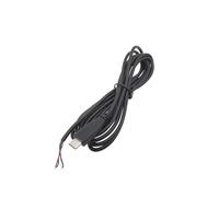 1/3/5 Uds 2 cables 4 tipo C USB macho hembra Cable de alimentación conector de soldadura extensión de USB-C reparación DIY 0,3 M 1M 2M(4Pin Male 2M,1Pcs)