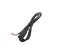 1/3/5 Uds 2 cables 4 tipo C USB macho hembra Cable de alimentación conector de soldadura extensión de USB-C reparación DIY 0,3 M 1M 2M(2Pin Female 1M,1Pcs)