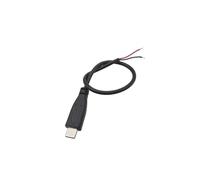 1/3/5 Uds 2 cables 4 tipo C USB macho hembra Cable de alimentación conector de soldadura extensión de USB-C reparación DIY 0,3 M 1M 2M(2Pin Male 30CM,3Pcs)