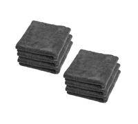1/3/6/9 Uds. Toallas de limpieza de coche gruesas de 40x40cm, paños de secado absorbentes for detalles de automóviles y cuidado del coche