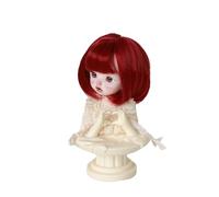 1/3 BJD Doll Wig Hair,for 21-23cm Head Circumference,Artificial Soft High Temperature Silk Wig for 1/3 Dolls Y270