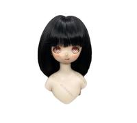 1/3 BJD Doll Wig Hair,for 21-23cm Head Circumference,Artificial Soft High Temperature Silk Wig for 1/3 Dolls Y445