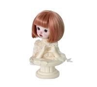 1/3 BJD Doll Wig Hair,for 21-23cm Head Circumference,Artificial Soft High Temperature Silk Wig for 1/3 Dolls Y256