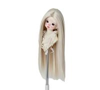 1/3 BJD Doll Wig Hair,for 21-23cm Head Circumference,Artificial Soft High Temperature Silk Wig for 1/3 Dolls Y320