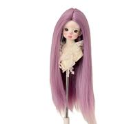 1/3 BJD Doll Wig Hair,for 21-23cm Head Circumference,Artificial Soft High Temperature Silk Wig for 1/3 Dolls Y300