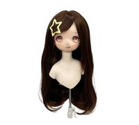 1/3 BJD Doll Wig Hair,for 21-23cm Head Circumference,Artificial Soft High Temperature Silk Wig for 1/3 Dolls Y360