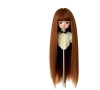 1/3 BJD Doll Wig Hair,for 21-23cm Head Circumference,Artificial Soft High Temperature Silk Wig for 1/3 Dolls Y97