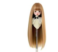 1/3 BJD Doll Wig Hair,for 21-23cm Head Circumference,Artificial Soft High Temperature Silk Wig for 1/3 Dolls Y100