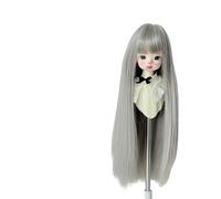 1/3 BJD Doll Wig Hair,for 21-23cm Head Circumference,Artificial Soft High Temperature Silk Wig for 1/3 Dolls Y69