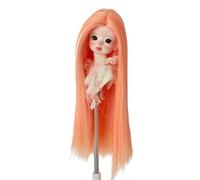 1/3 BJD Doll Wig Hair,for 21-23cm Head Circumference,Artificial Soft High Temperature Silk Wig for 1/3 Dolls Y336
