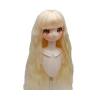 1/3 BJD Doll Wig Hair,for 21-23cm Head Circumference,Artificial Soft High Temperature Silk Wig for 1/3 Dolls Y536