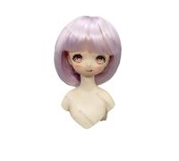 1/3 BJD Doll Wig Hair,for 21-23cm Head Circumference,Artificial Soft High Temperature Silk Wig for 1/3 Dolls Y374