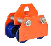 1-3 Toneladas | Capacidad De 2200-6600 Lb, Carretilla Manual, Carretilla De Mano Con Viga De Empuje De Acero, Ancho De Brida Ajustable De 2,7 A 5,5 Pulgadas(2ton/4400lbs)