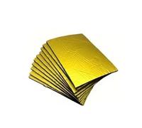 1-3 uds 500*800mm 2mm alfombrilla sonido para coche amortiguador aislamiento térmico acústico estera amortiguadora capó espuma celda cerrada Aislamiento térmico y acústico del capó