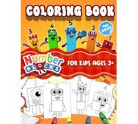 1-30 coloring book for kids: Big, Bold Numbers to Color and Count for Preschool & Kindergarten