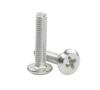 1-30 piezas M2-M10, tornillos de cabeza avellanada biselada con ranura en cruz en acero inoxidable, para conexión de muebles, M3x5mm(30 piezas)