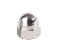 1-30 Uds DIN1587 304/316 Tuerca Ciega De Bellota Acero Inoxidable Tuercas Abovedadas for Decrotive M4 M5 M6 M8 M10 M12 M14 M16 M20(DIN1587-316,2pcs M16-2.0)
