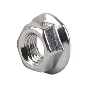 1-30 Unidades Tuercas De Seguridad Con Brida Dentada Y Rosca Izquierda, Acero Inoxidable 304, M5, M6, M8, M10, M12(M8-4pcs)