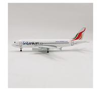1/300Apto para Airbus A320 Neo Sri Lankan Airlines Aircraft aleación Moldeada a presión Juguetes coleccionables Kit de Juego de Pasatiempo