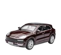 1:32 Apto para Cayenne para Turbo, Modelo de Coche simulación aleación no Incluye Pilas(Brown)