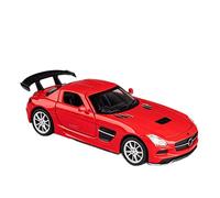 1 32 For Benz SLS Amg Modelo Coche De Aleación Supercar Sonido Luz Juguete Aleación Aleación Trasera Miniaturas De Automoción(B)