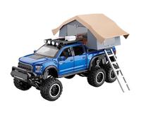 1:32 for Raptor F150 RV Simulation Alloy Camper Model(Blue)