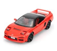 1/32 Honda First Generation NXS - Coche de juguete de aluminio fundido a presión, modelo de juguete para coleccionar, regalo para niños, coche de juguete con sonido, luz y función de extracción (rojo)