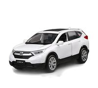1 32 Modelo De Coche De Aleación para Honda CR-V Vehículos Fundidos A Presión Simulación Coche De Juguete En Miniatura(White)