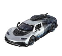 1:32 para AMG One Supercar Lega Pressofusione Modello Auto(Silver)