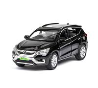 1/32 para Automóvil BYD Song New Energy Metal Fundido A Presión Alta Simulación Todoterreno Modelo De Coche(Negro)