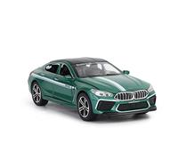 1/32 para BMW MH8-800 M8 De Alta Simulación De Metal Fundido A Presión Modelo De Coche Adornos Decorativos(Verde)