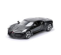 1/32 para Bugatti La Voiture Noire Modelo De Coche De Metal Fundido A Presión Juguete De Simulación Vehículo Deportivo(Cromo)